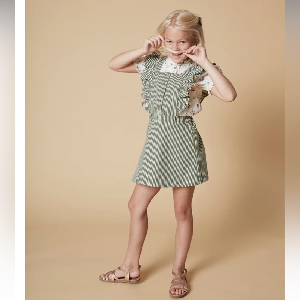 Velveteen Natalia Pinafore Dress